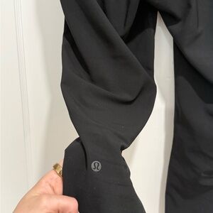 Lululemon Black On The Fly Tapered Leg Jogger